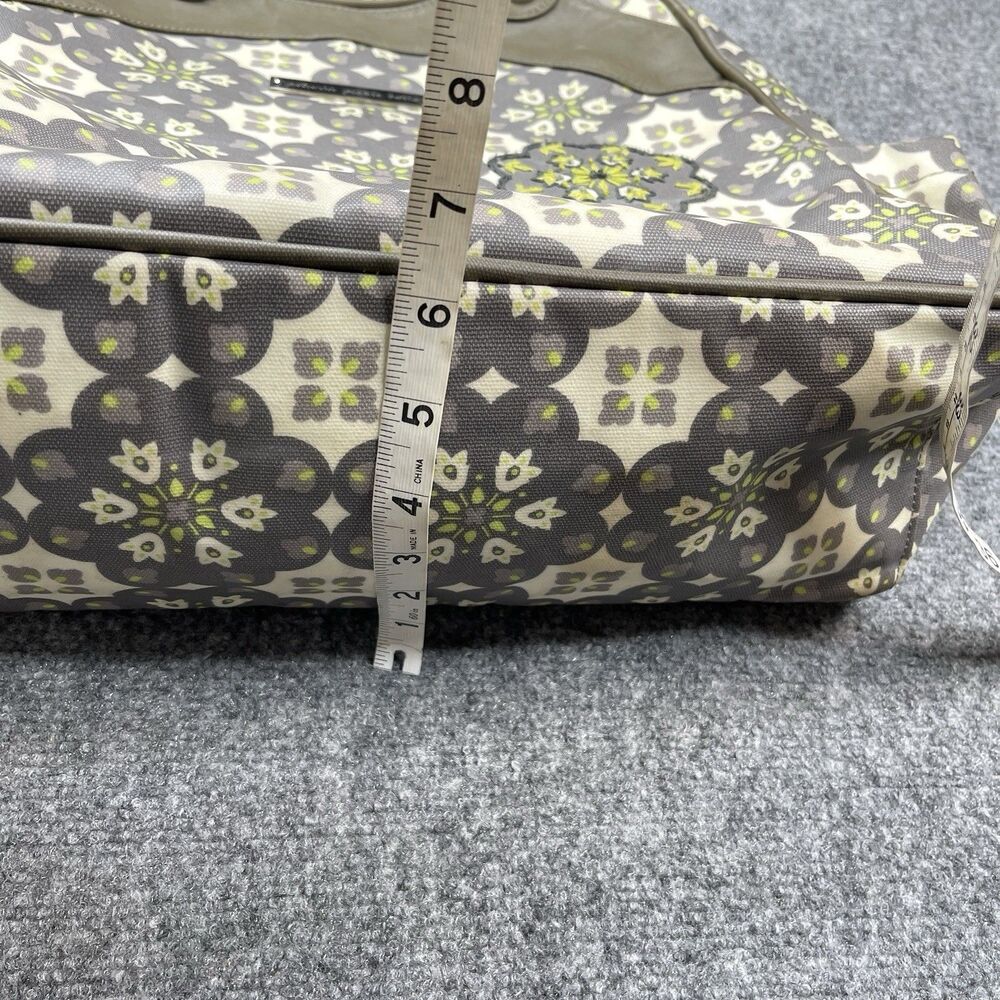 Petunia Pickle Bottom Sashay Satchel Backpack Coated Canvas Misted Marseille - Picture 16 of 16